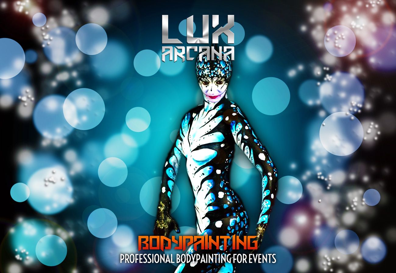 Bodypainting e facepainting per Eventi, notte bianca, locali, feste e Discoteca