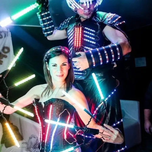 Animazione giochi LED luminosi per discoteca (2)