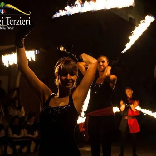 arte del fuoco per rievocazione storica