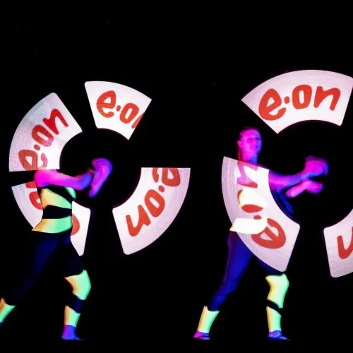 Cena di Gala LED con LOGO CLIENTE