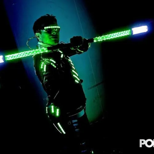 Costume LED e Bastone LED