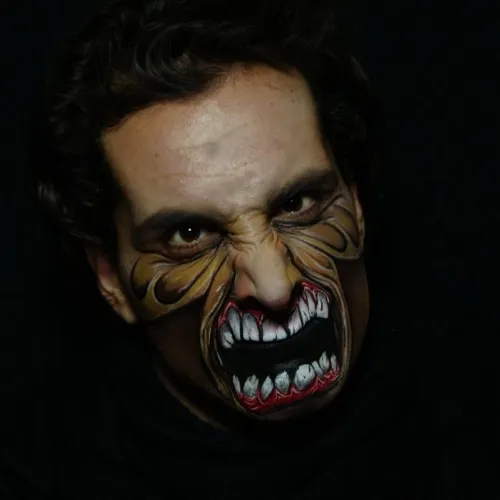 facepainting demone