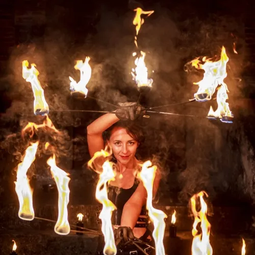 Fuoco e Fiamme ventagli