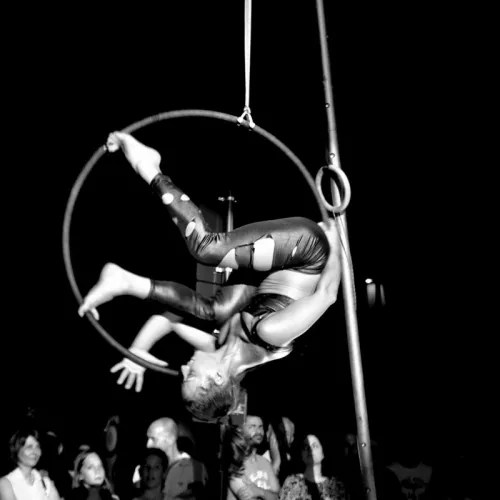 grande spettacolo circense aereo