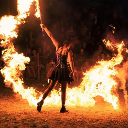 Grande Spettacolo con Fiamme