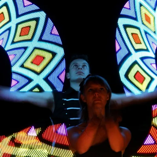 Lux Arcana spettacolo Lightdance