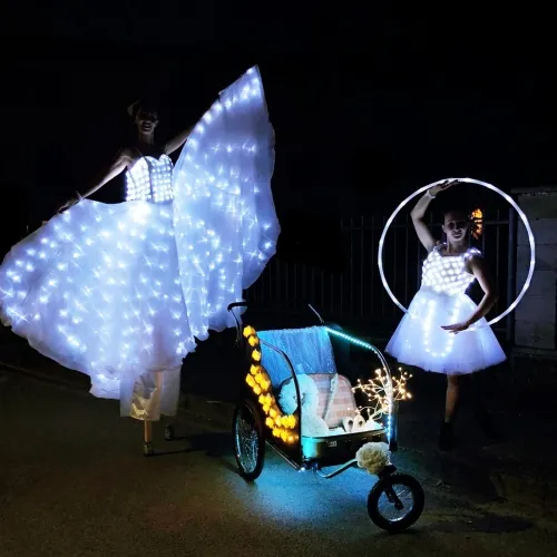 Parata Bianca 3 artisti