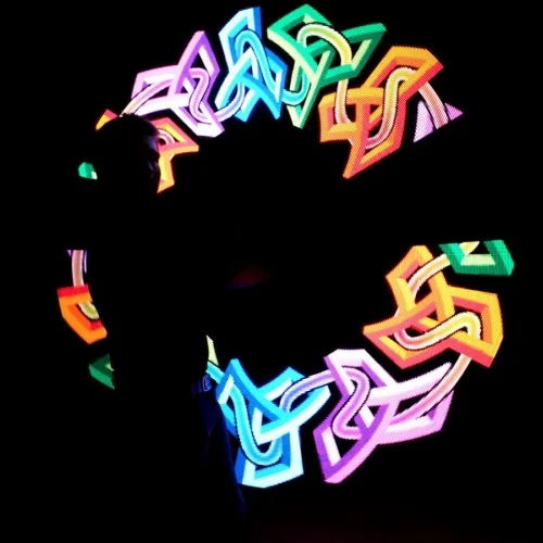 Pixel Graphics Pois effetto luce