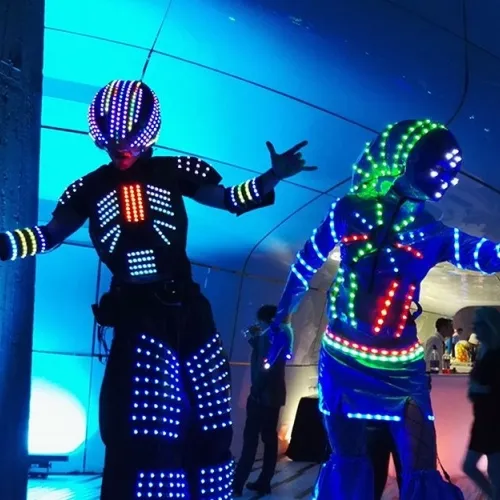 robot-luminoso-per-evento-aziendale