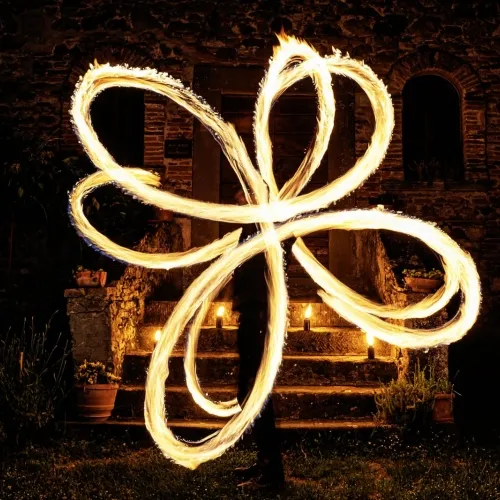 spettacolo Antispinning di Fuoco