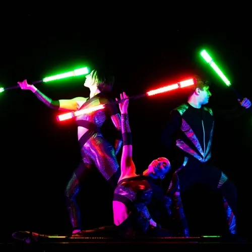Spettacolo Artisti Bastoni LED