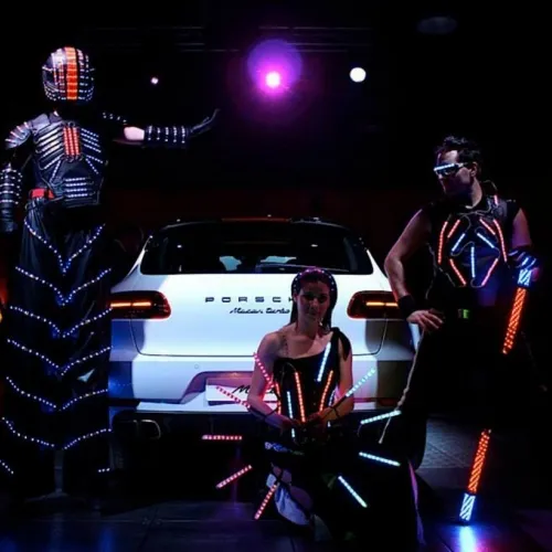 Spettacolo aziendale presentazione nuova Porsche