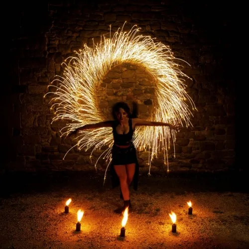 Spettacolo di Fuoco moderno