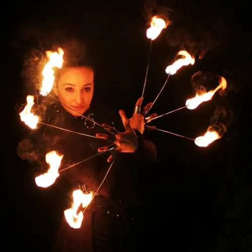 Spettacolo di Fuoco per cena Aziendale