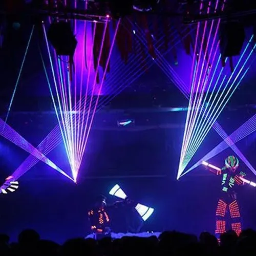 Spettacolo e animazione Robot per dicoteca (2)