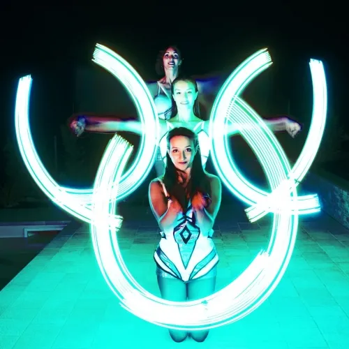 spettacolo Led  per villaggio turistico e resort