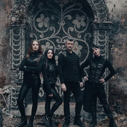 spettacolo Lux Arcana, artista gotico