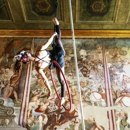 spettacolo  Performance Aerea