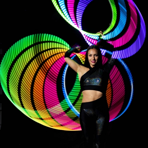 Hula-Hoop LED